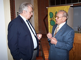 Knud Hansen (Hojer) und Emil Schmelow